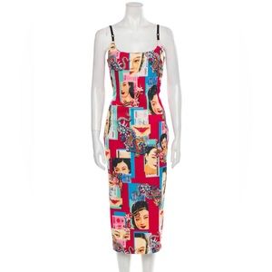 D&G Chinoseries Yuan Print Sheath Dress